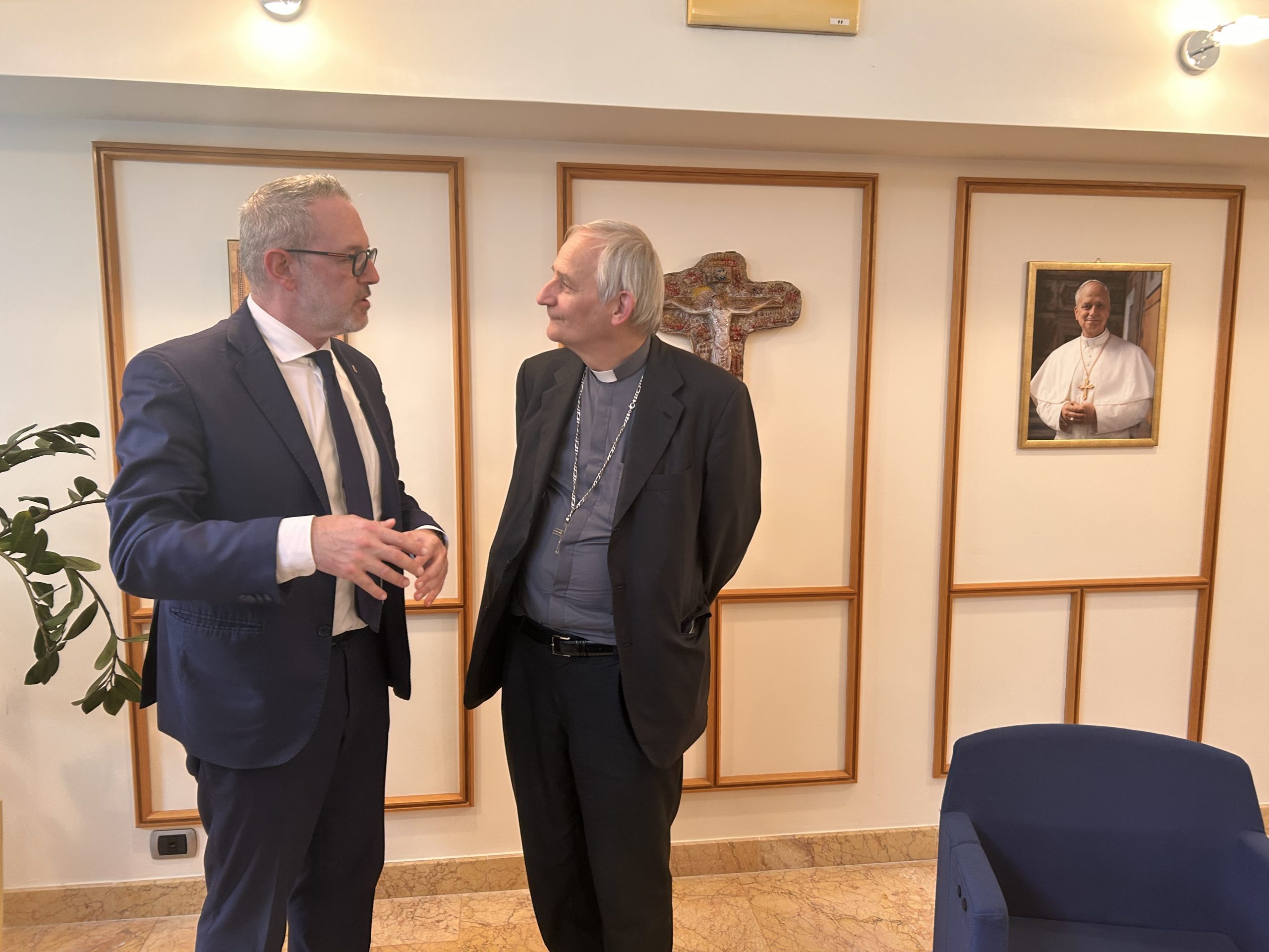 Incontro Zuppi Gandolfi